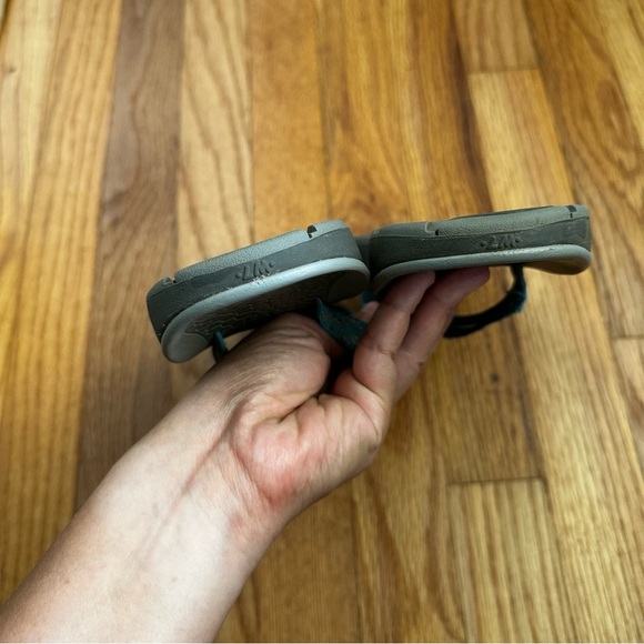 Chaco Flip Flops Blue Grey Women’s Size 7 - Picture 7 of 9